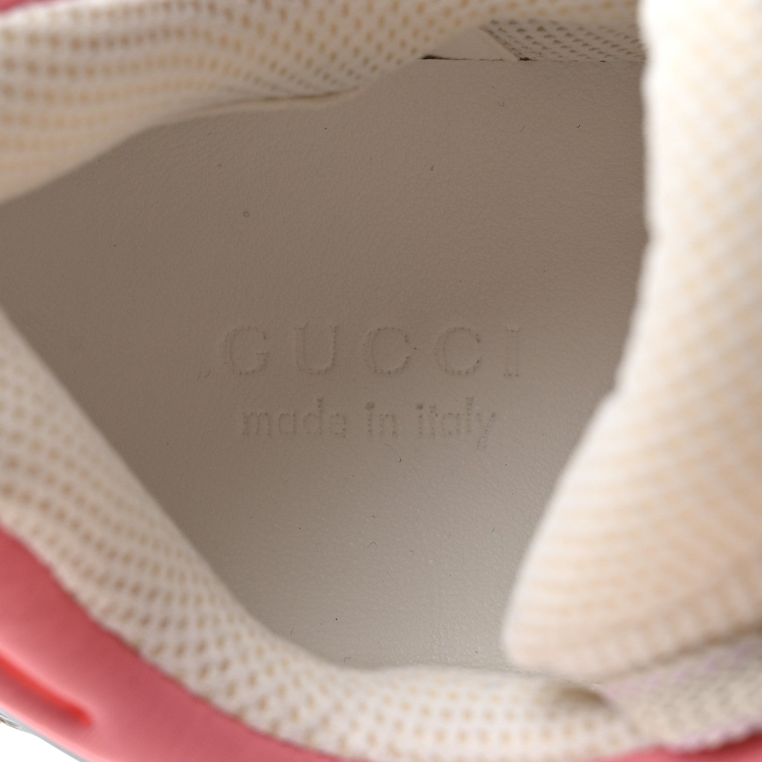 Gucci Demetra Womens Basket Low Top Sneakers 37.5 Spongy Azure Great White Mystic White Box Pink 6 of 9