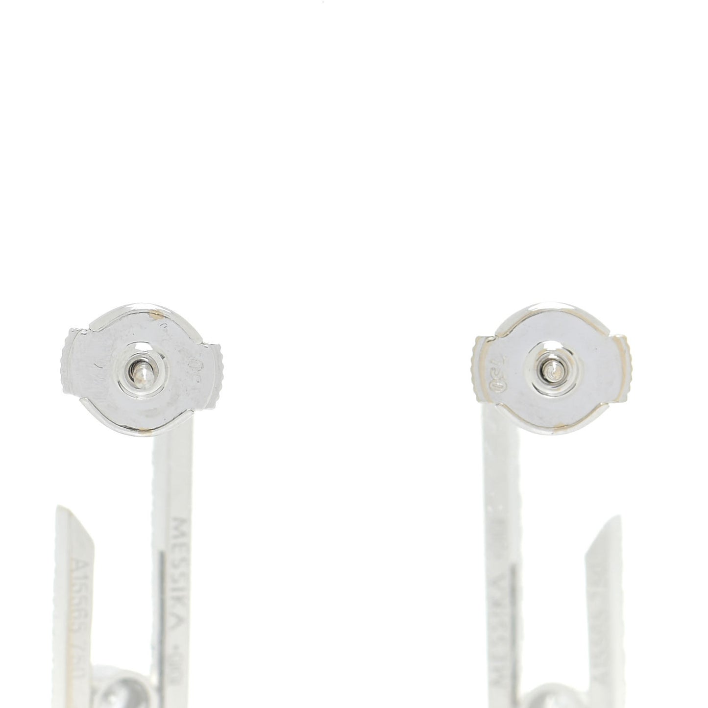 X GIGI HADID 18K White Gold Diamond Move Addiction Earrings