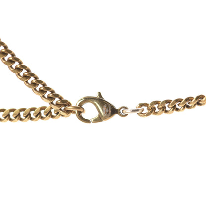 Chanel Crystal CC Necklace Gold 5 of 5