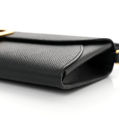 Hermes Epsom Maillon Wallet To Go Black 10 of 11