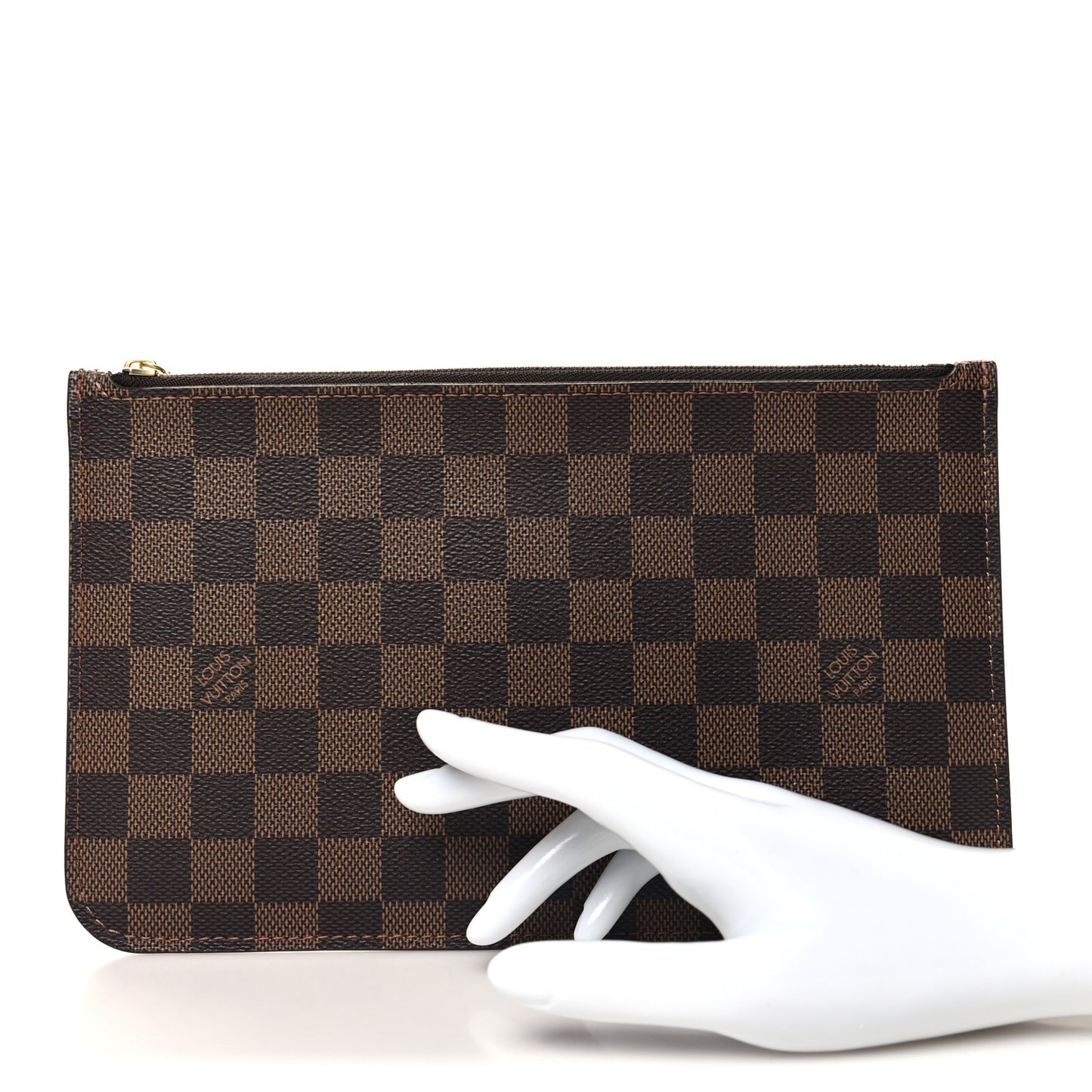 LOUIS VUITTON Damier Ebene Neverfull MM GM Pochette