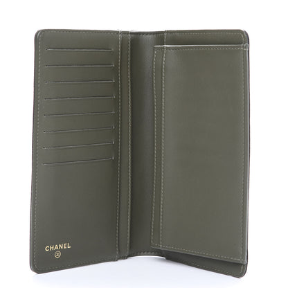 Chanel Caviar Quilted Boy Yen Wallet Black 4 of 9