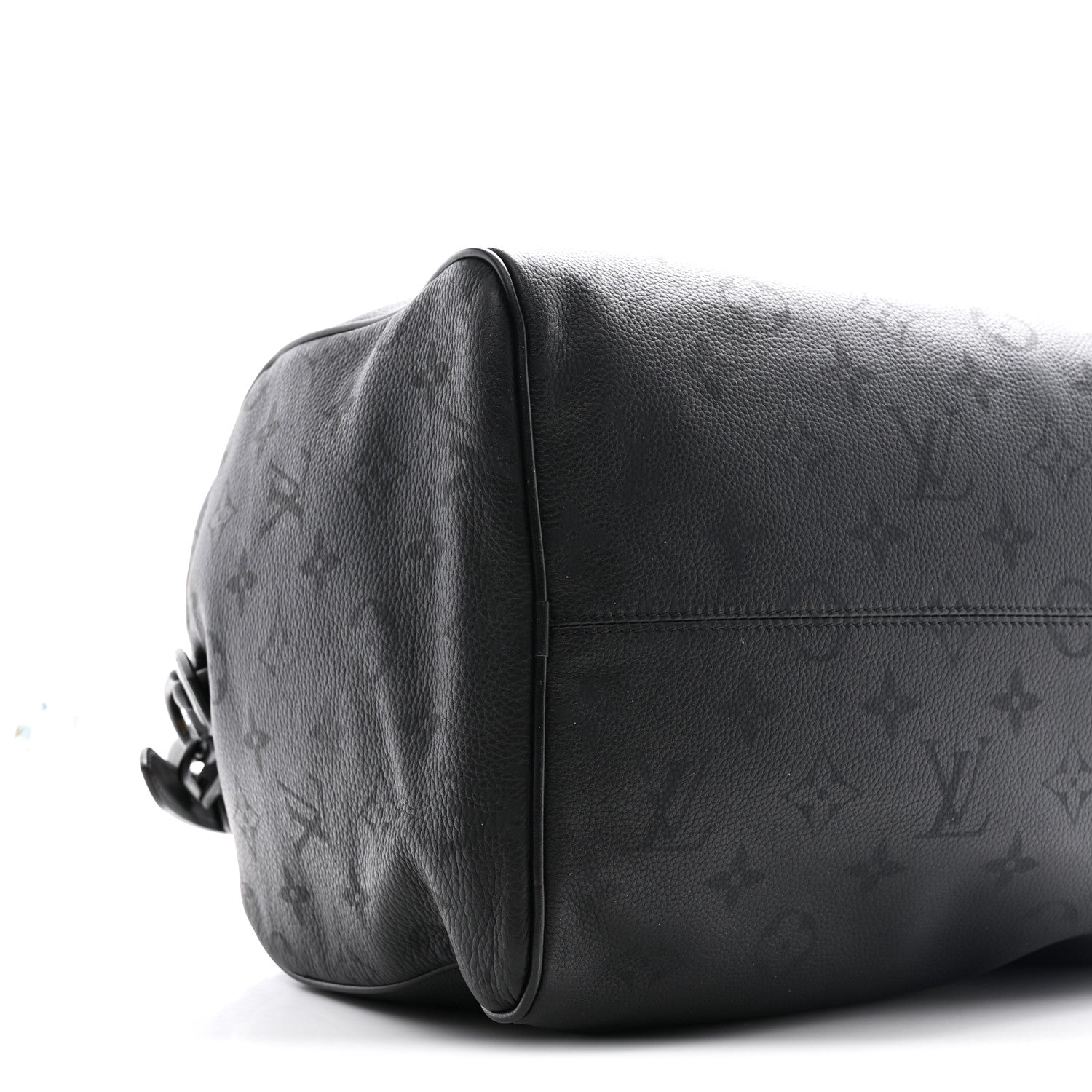 Louis Vuitton Calfskin Monogram Speedy P9 Bandouliere 40 Ultra Black 10 of 11