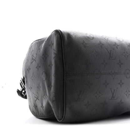 Louis Vuitton Calfskin Monogram Speedy P9 Bandouliere 40 Ultra Black 10 of 11