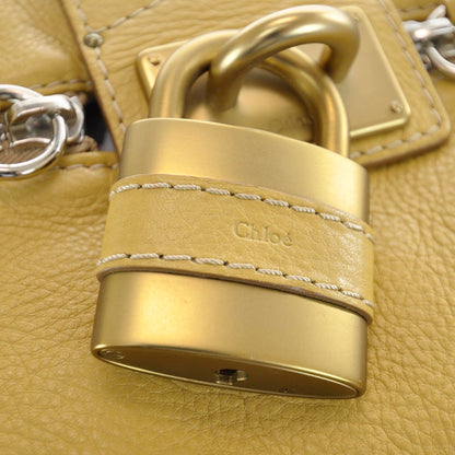 Chloe Leather Paddington Front Pocket Tote Maize Yellow 7 of 10