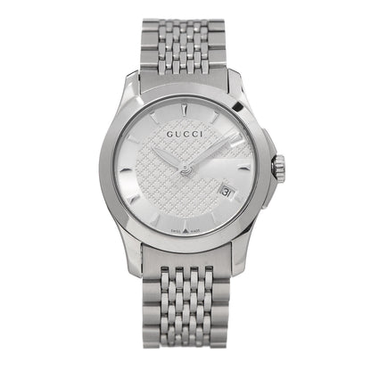 Gucci Stainless Steel 27mm G-Timeless Quartz Watch 1 of 8