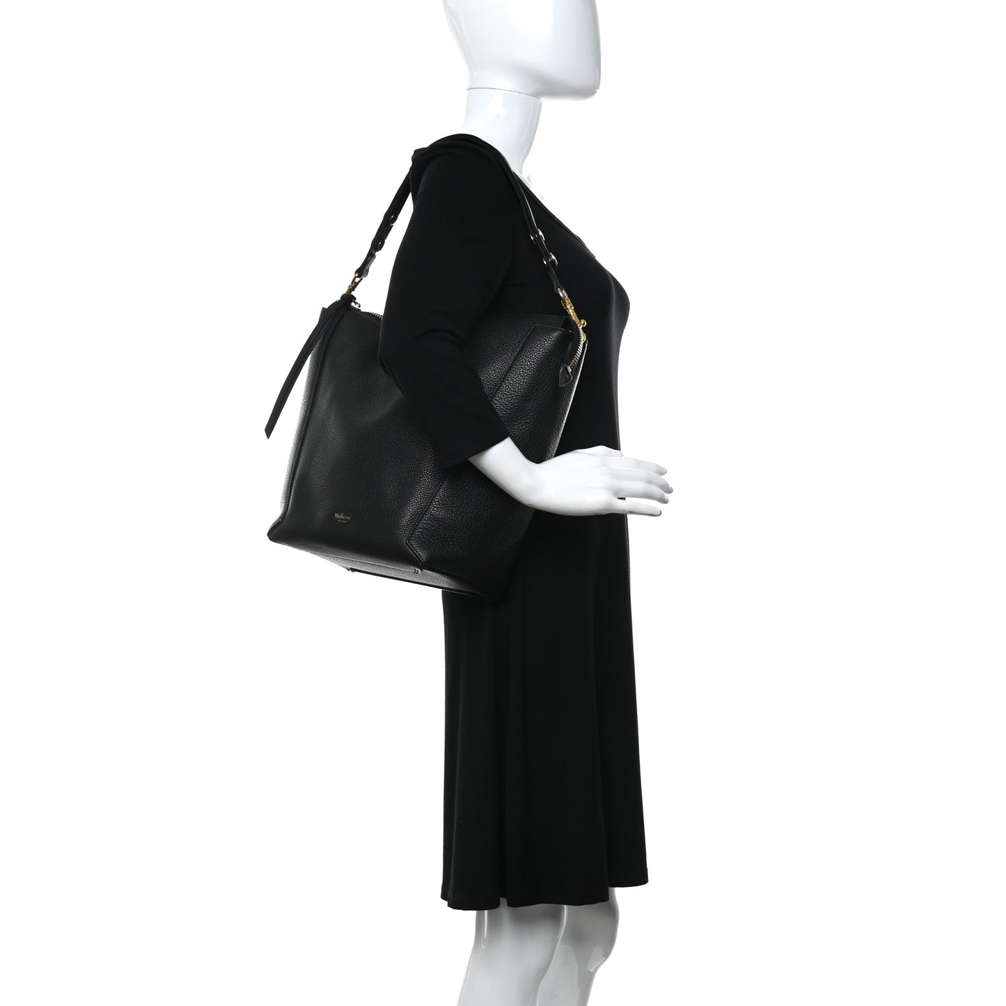 Small Classic Grain Camden Black