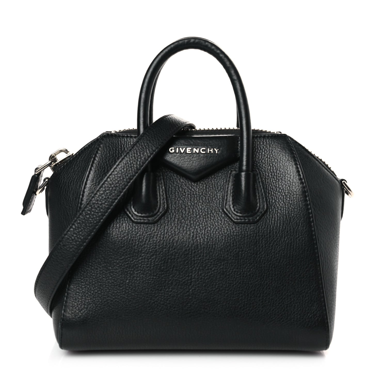 Sugar Goatskin Mini Antigona Black
