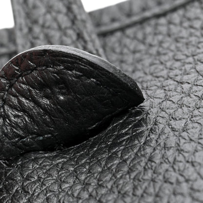 Hermes Taurillon Clemence Evelyne TPM Black 7 of 10