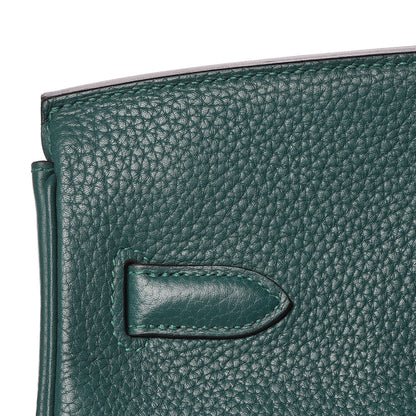 Hermes Togo Birkin 35 Malachite 8 of 39