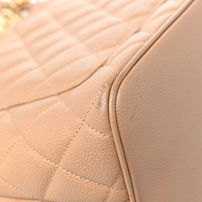 Chanel Caviar Quilted Medallion Tote Beige 10 of 16