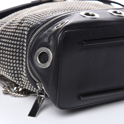 Alexander McQueen Calfskin Grommet Backpack Black 9 of 12