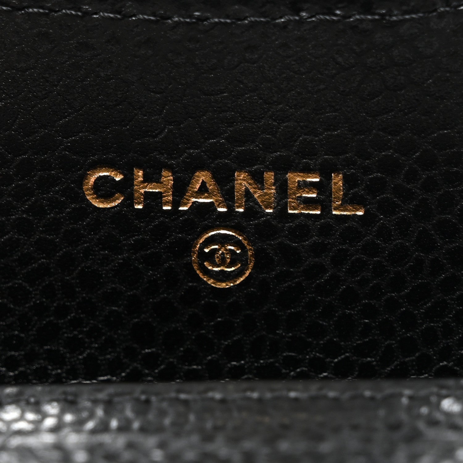 Chanel Caviar Quilted Flap Card Holder Wallet Black 6 of 10