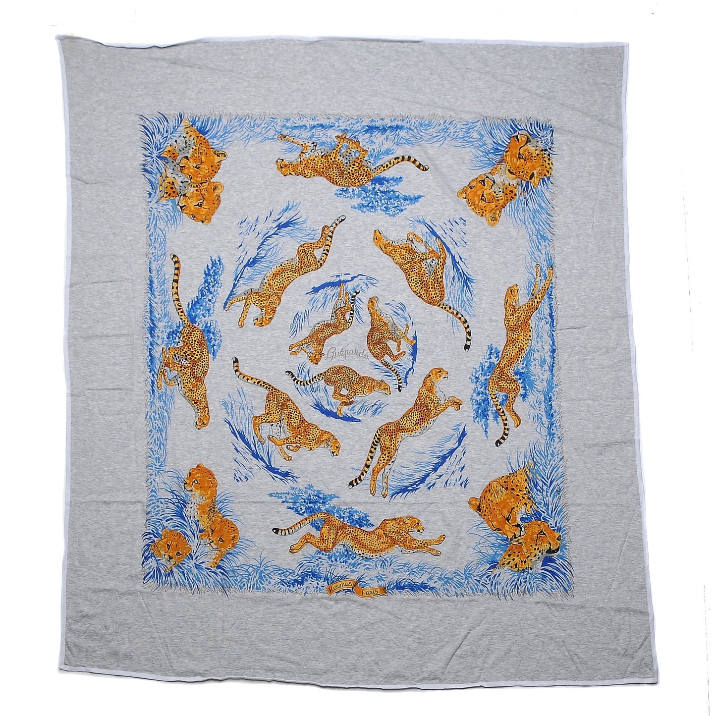 Cotton Guepards T-Shirt Scarf Gris