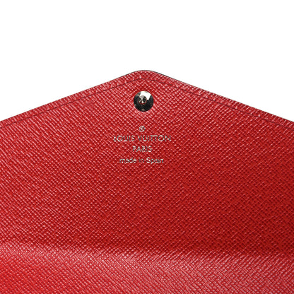 Louis Vuitton Epi Sarah Wallet NM Coquelicot 6 of 8