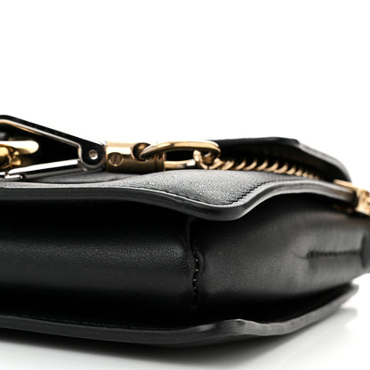Chloe Suede Calfskin Small Faye Shoulder Bag Black 10 of 11