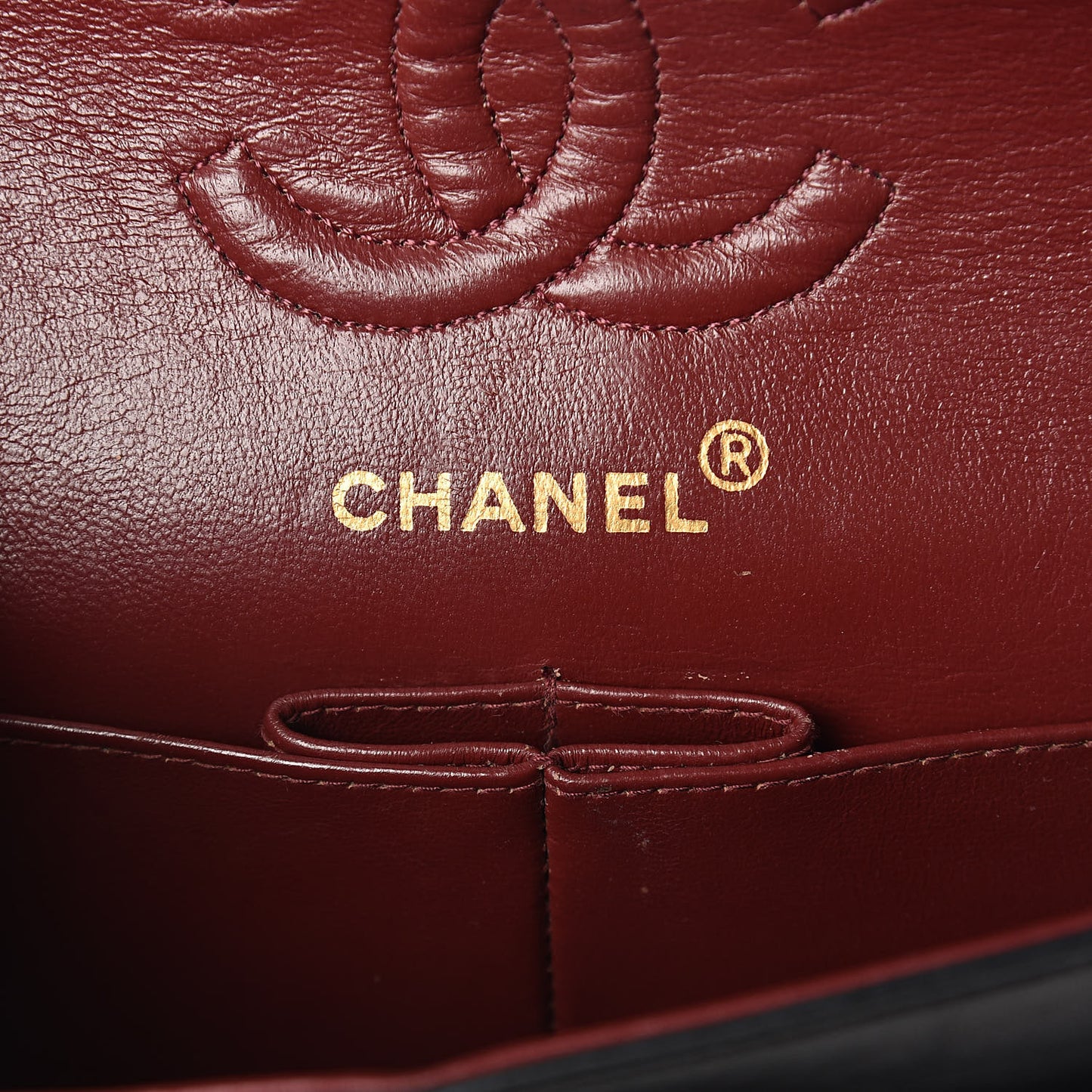 Lambskin Quilted Small Double Flap Black