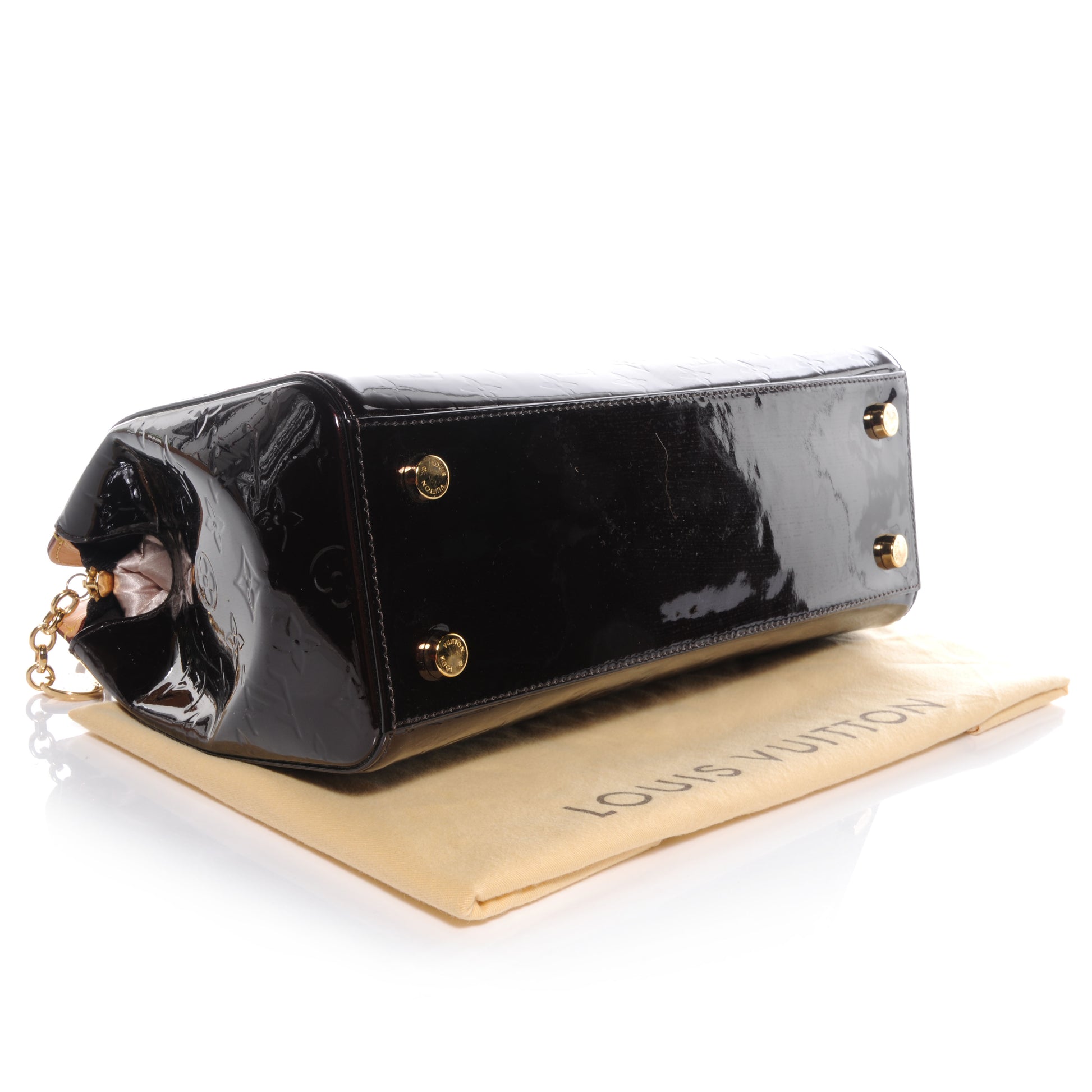 Louis Vuitton Vernis Brea MM Amarante 4 of 8