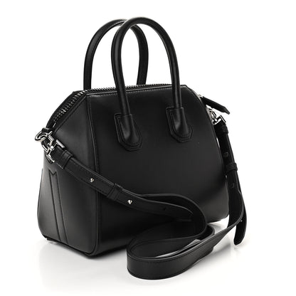 Givenchy Smooth Calfskin Mini Chain Weave Antigona Black 3 of 10