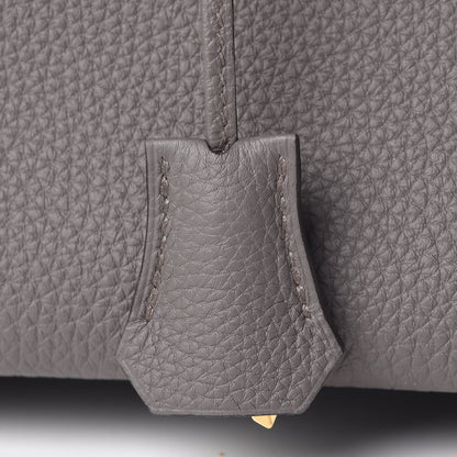Hermes Togo Birkin 35 Etain 17 of 37