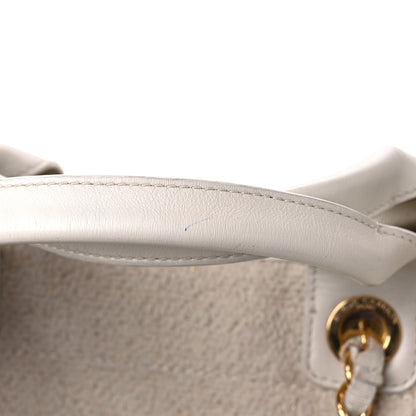 Chanel Lurex Boucle Medium Deauville Tote White 14 of 15