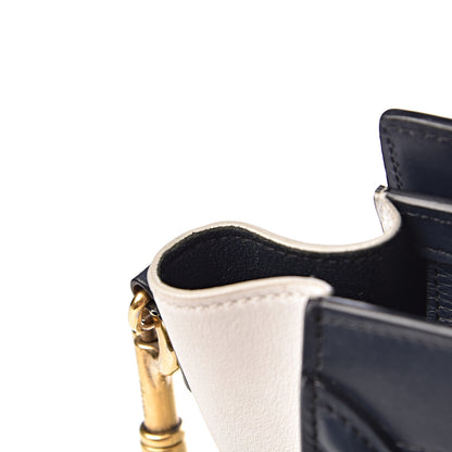 Celine Goatskin Smooth Calfskin Nano Tri-Color Luggage Firefly 25 of 25