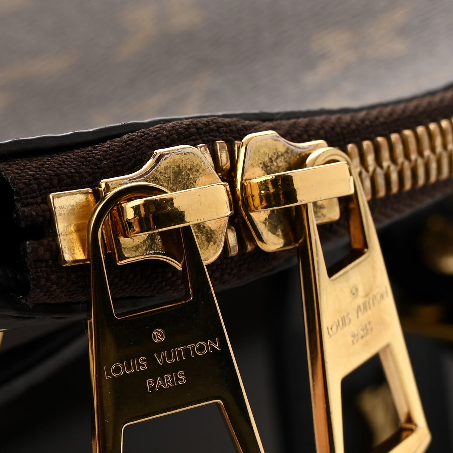 Louis Vuitton Monogram Odeon PM Black 12 of 12