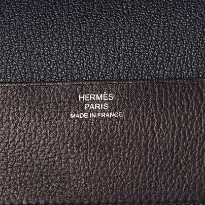Hermes Evergrain MC2 Magellan Passport Holder Black 6 of 8