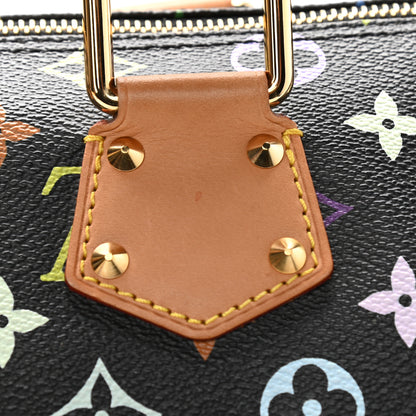 Louis Vuitton Monogram Multicolor Speedy 30 Black 16 of 19