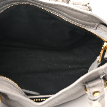 Balenciaga Agneau Giant 12 Gold Hardware Mini City Gris Pyrite 5 of 11