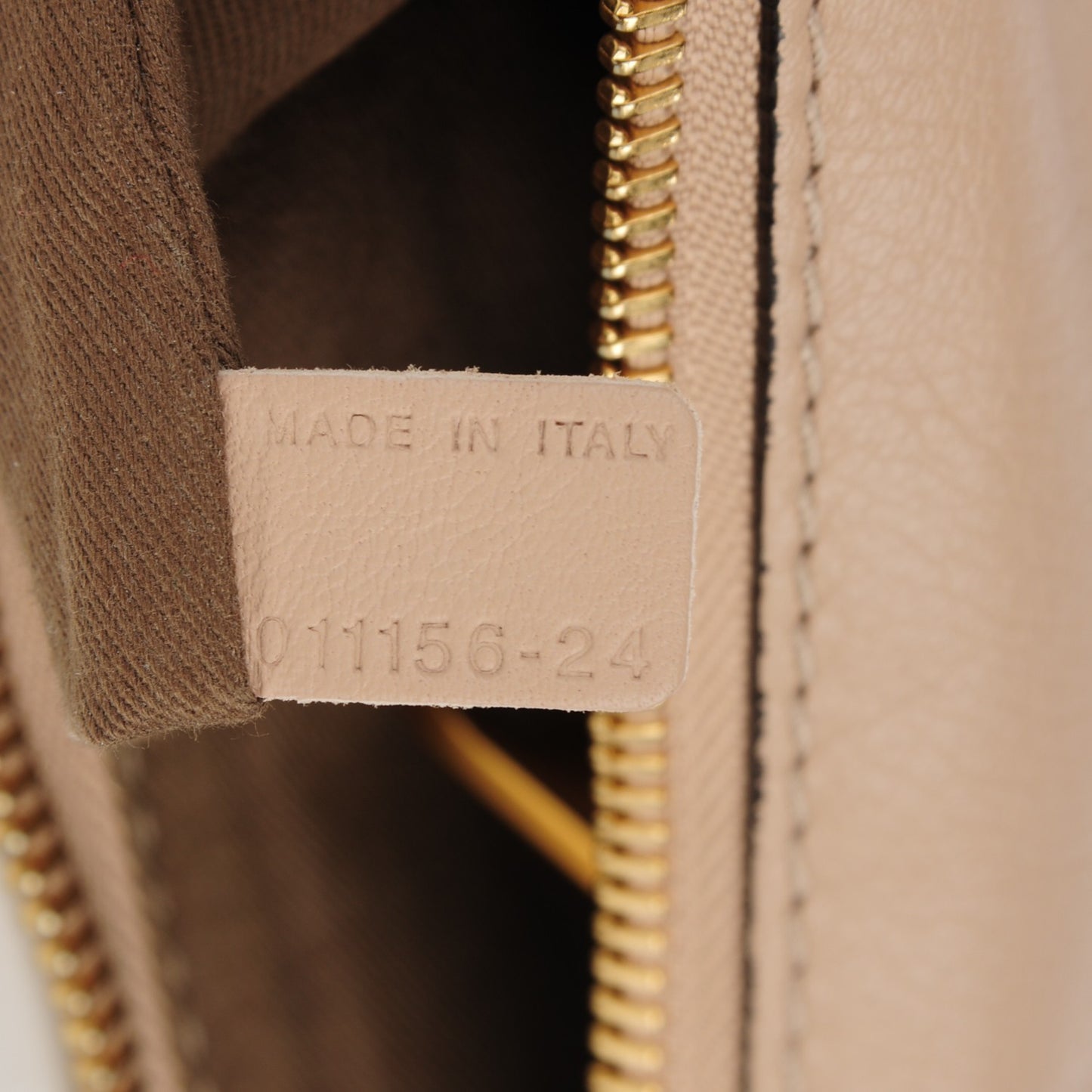 Calfskin Medium Marcie Satchel Beige