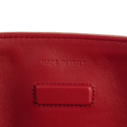 Christian Dior Bullcalf Large Diorever Flap Indian Red 6 of 7