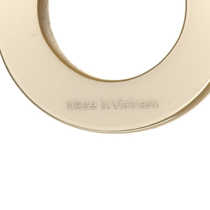 Hermes Buffalo Horn Palladium Large Variation Earrings Multicolor 5 of 6