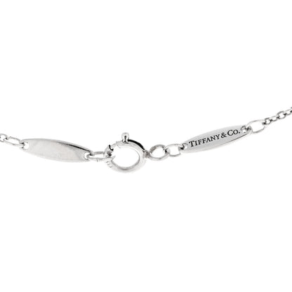 Tiffany Platinum Ruby Elsa Peretti Color By The Yard Pendant Necklace 5 of 5