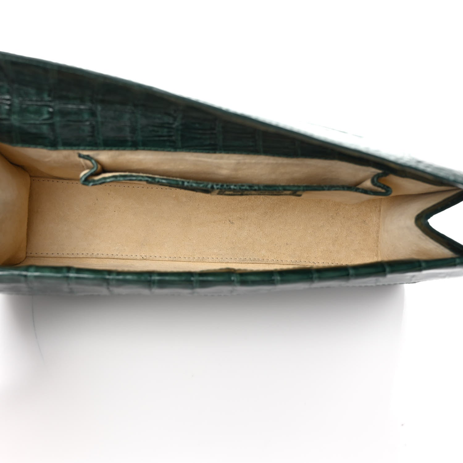 Nancy Gonzalez Crocodile Clutch Green 5 of 7