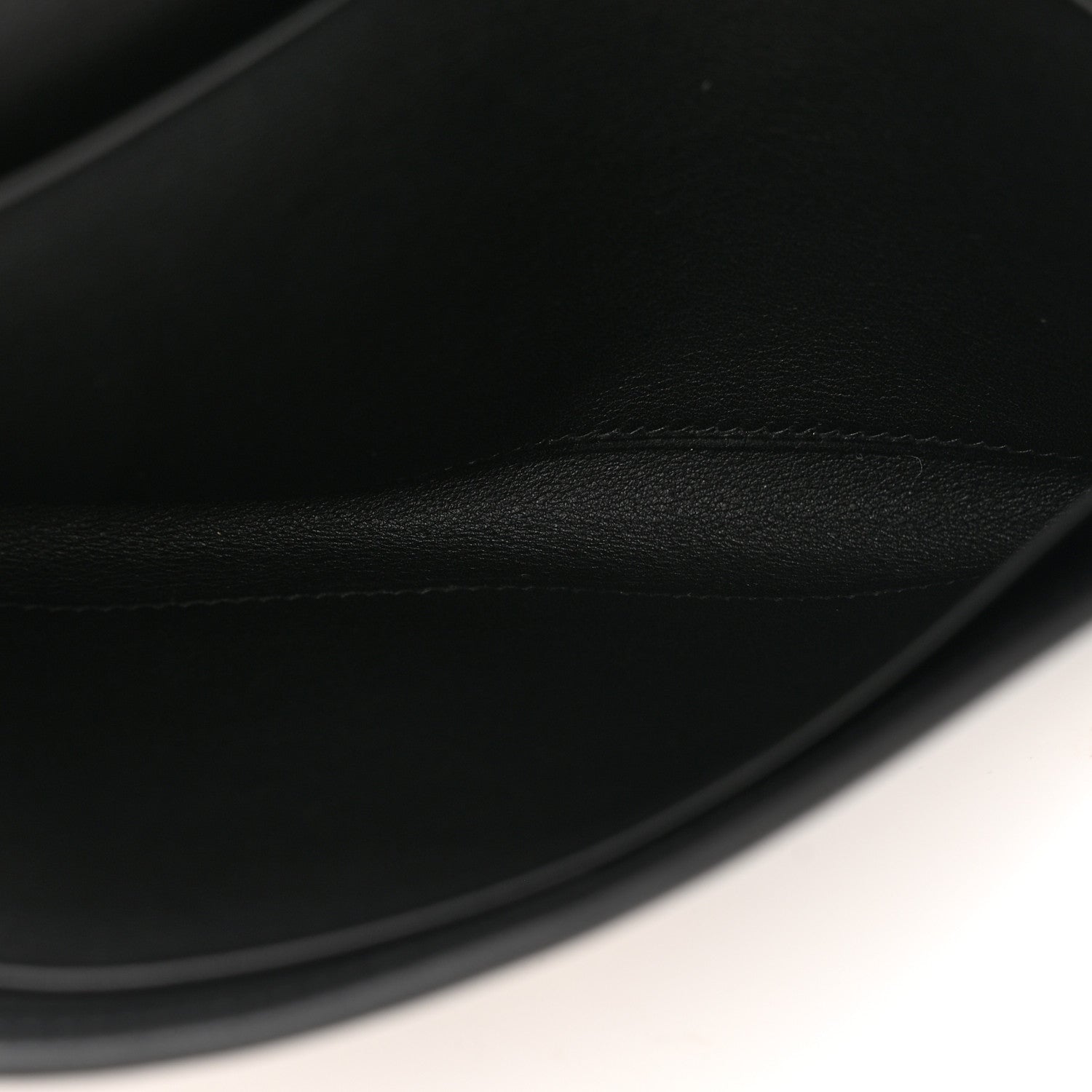 Hermes Swift Lizard Jige Touch Duo Clutch Black Ombre 6 of 8