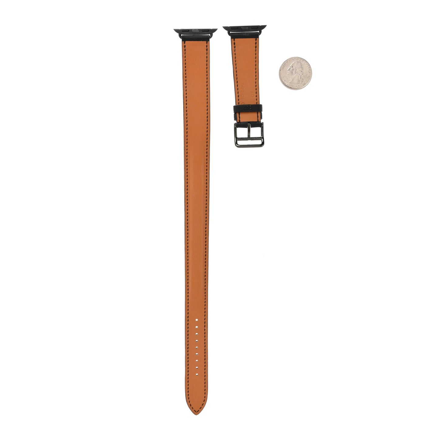 Swift Apple Watch Double Tour Strap Black