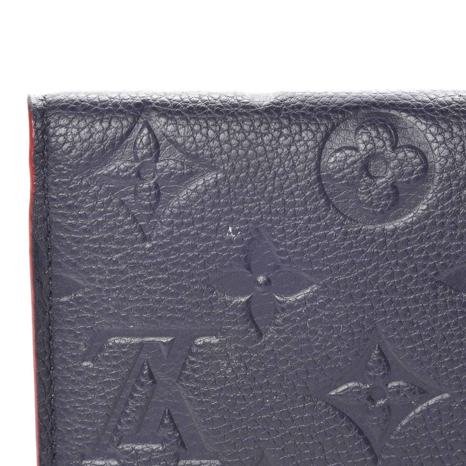 Louis Vuitton Empreinte Victorine Wallet Marine Rouge 8 of 13