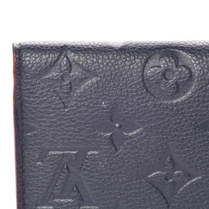 Louis Vuitton Empreinte Victorine Wallet Marine Rouge 8 of 13