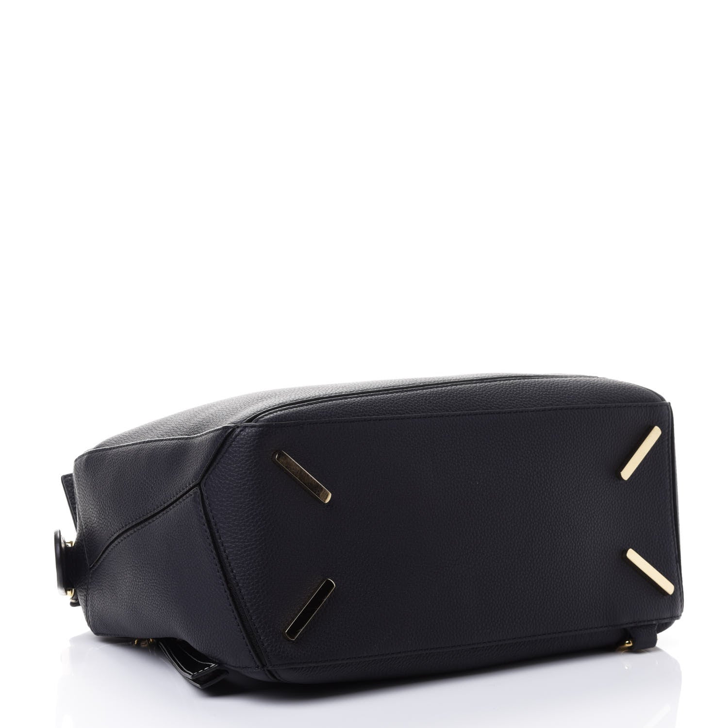 Loewe Calfskin Medium Puzzle Bag Midnight Blue Black 3 of 4