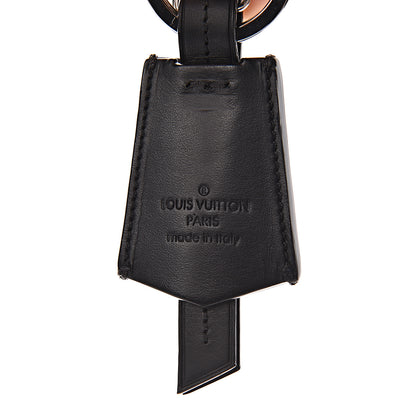 Louis Vuitton Calfskin Clochette Key Holder Black 3 of 3