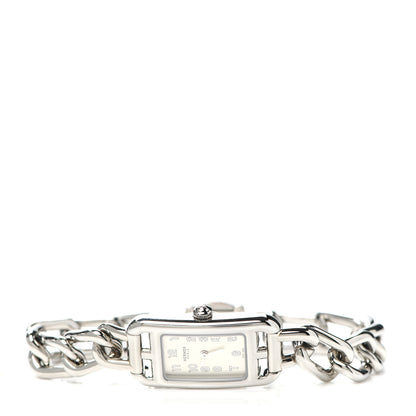 Hermes Stainless Steel 17mm Nantucket Quartz Watch 2 of 6