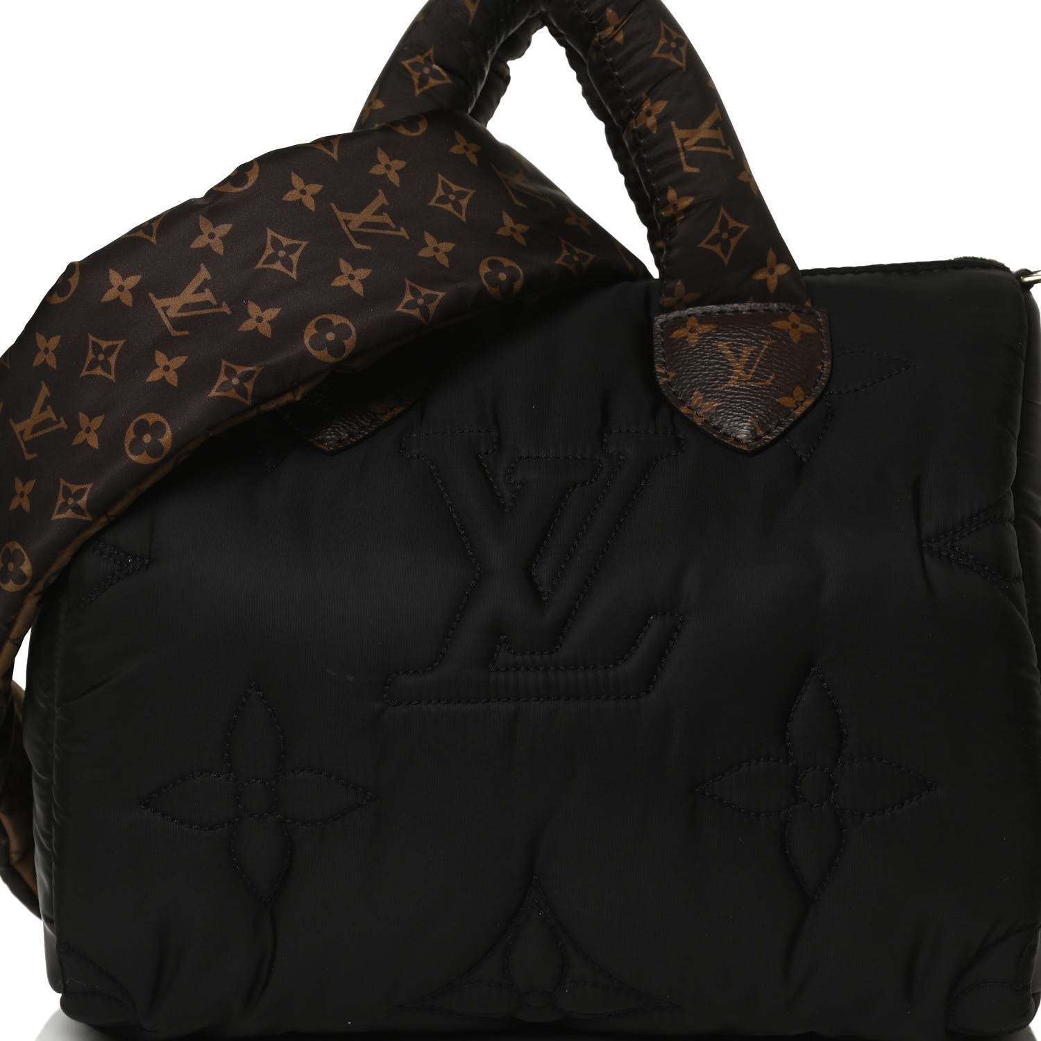 Louis Vuitton Econyl Mini Monogram Pillow Speedy Bandouliere 25 Black 6 of 10