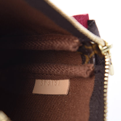 Louis Vuitton Monogram 2017 Christmas Animation Mini Pochette Accessories 7 of 9