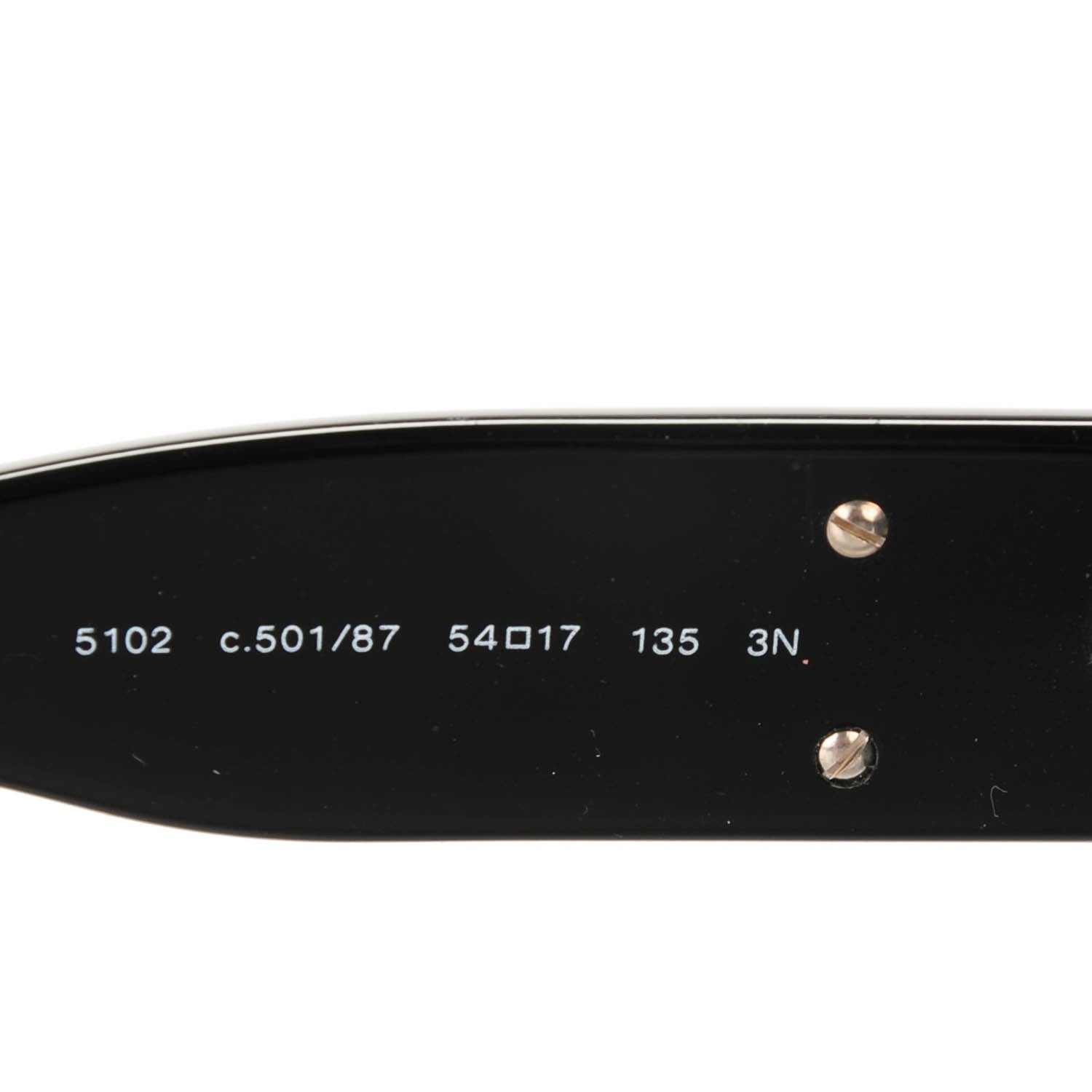 Chanel CC Sunglasses 5102 Black 5 of 6