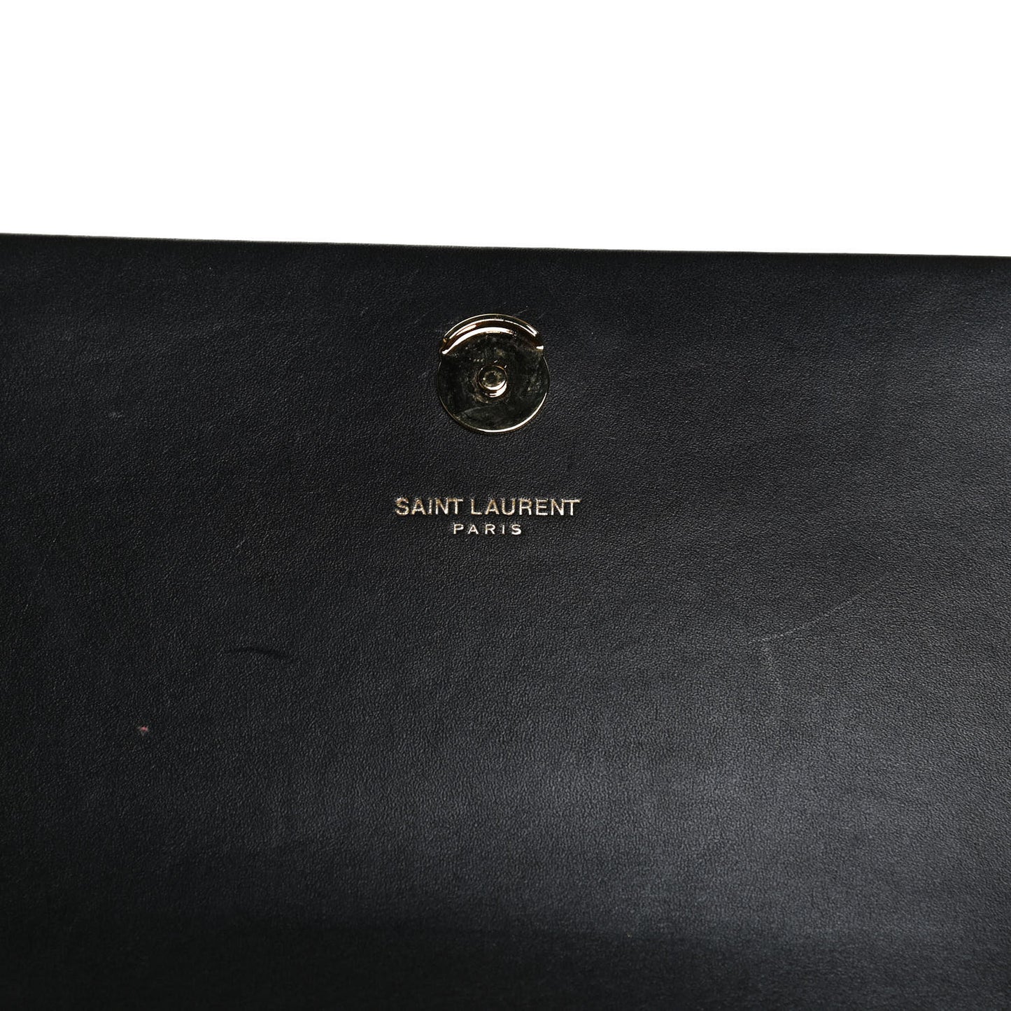 Calfskin Small Classic Monogram Kate Tassel Satchel Black