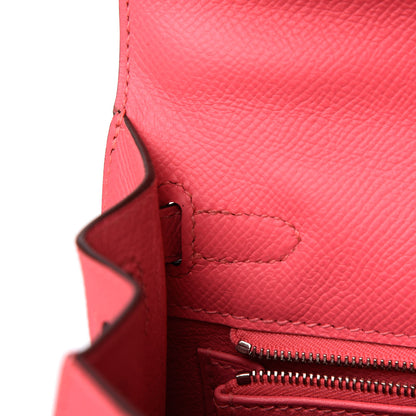 Hermes Epsom Kelly Sellier 25 Rose Azalee 13 of 40
