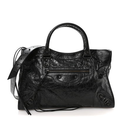 Balenciaga Agneau Arena Classic Hardware Medium Le City Black 1 of 10