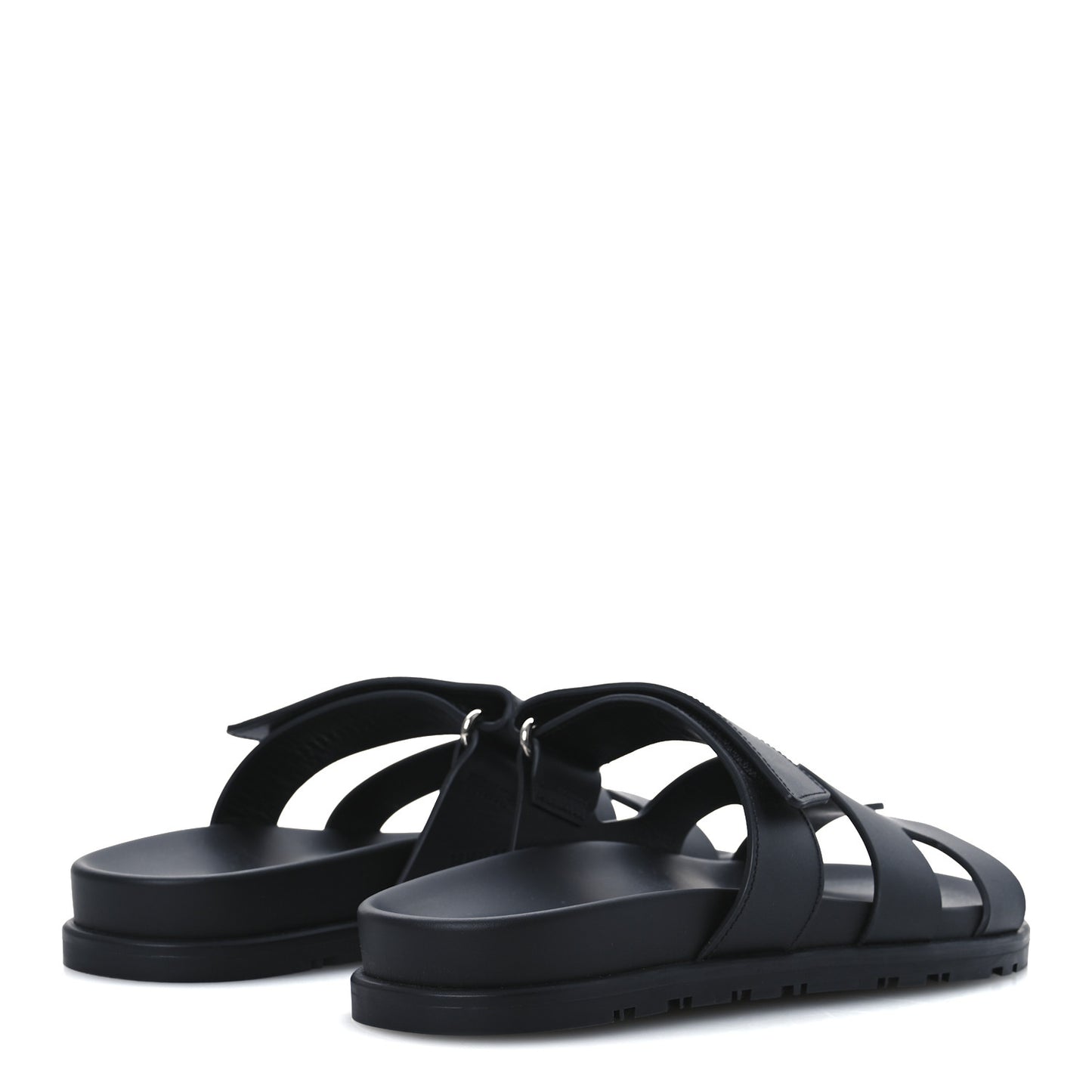 Calfskin Womens Chypre Sandals 37 Black