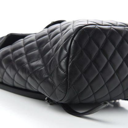Chanel Lambskin Quilted Small Urban Spirit Backpack Black 7 of 9